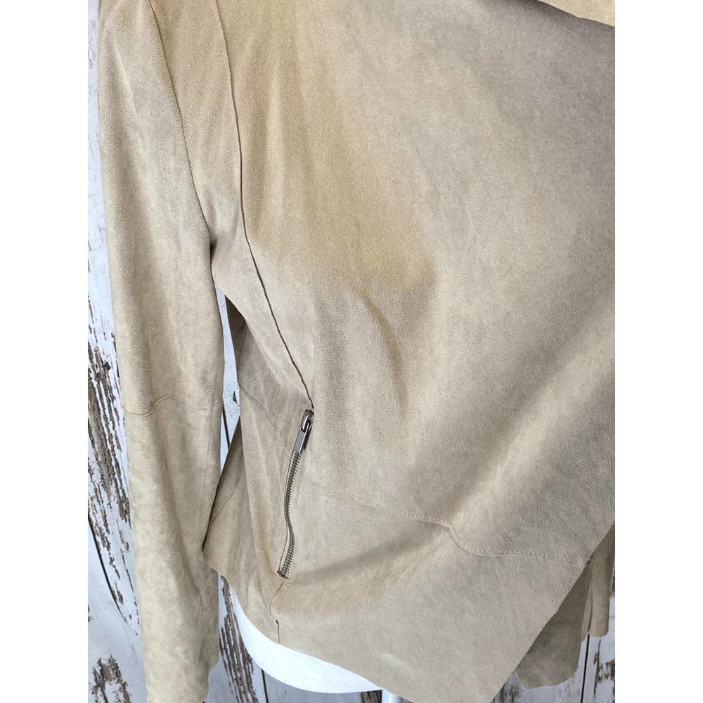 Nordstrom Bagatelle Tan Suede-Like Feel Jacket - Picture 5 of 6